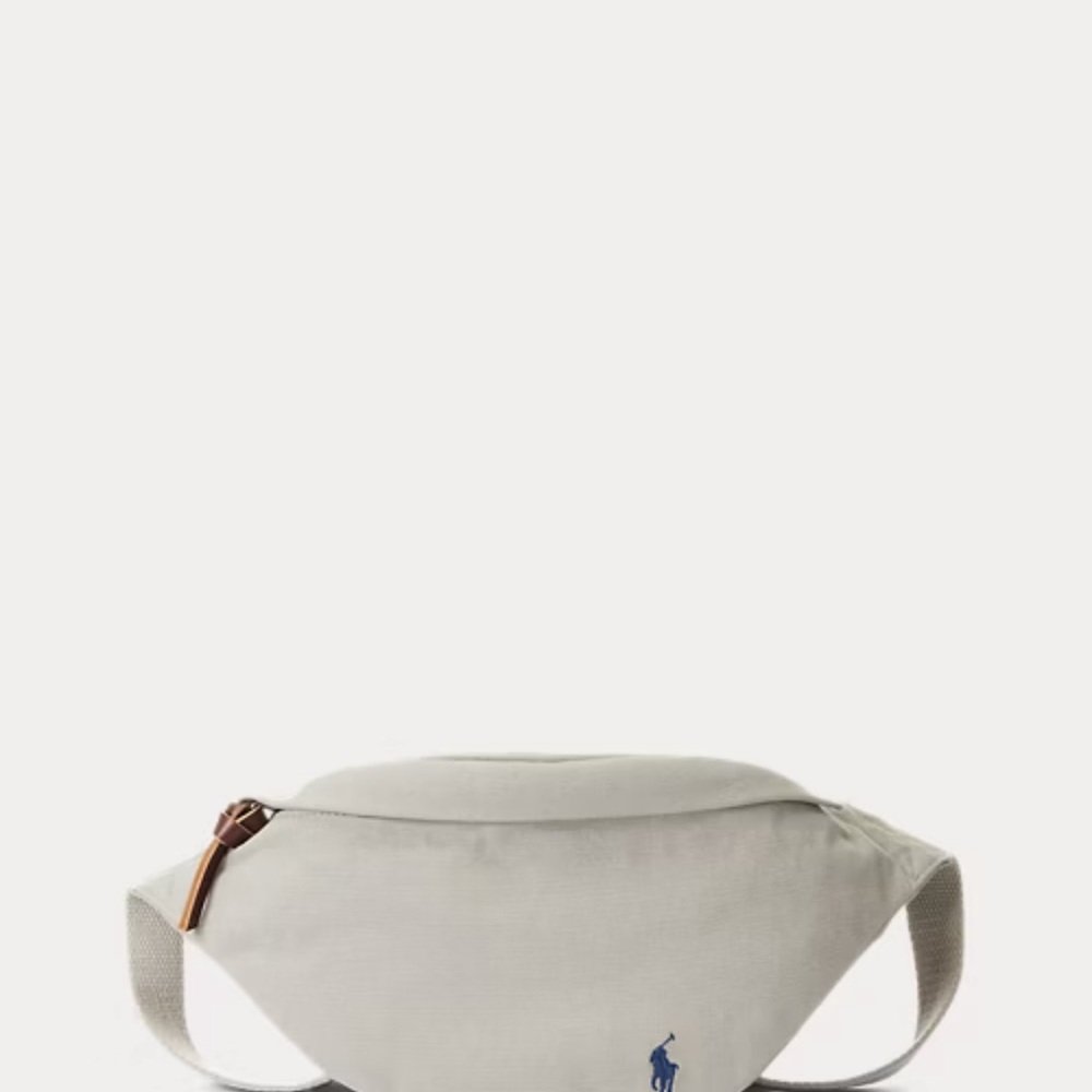 Polo by Ralph Lauren Cream Belt Bag with Adjustable Strap